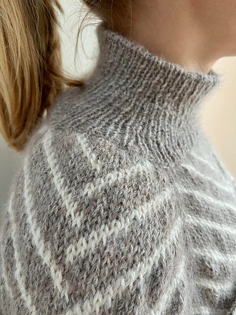 Джемпер MY HERRINGBONE JUMPER спицами Джемпер MY HERRINGBONE JUMPER спицами — изображение 4