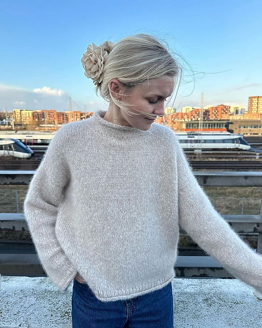 Топ Manhattan спицами Sweater Cloud спицами — изображение 3