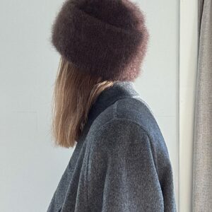 Шапка Brushed Loop спицами Шапка Brushed Loop спицами