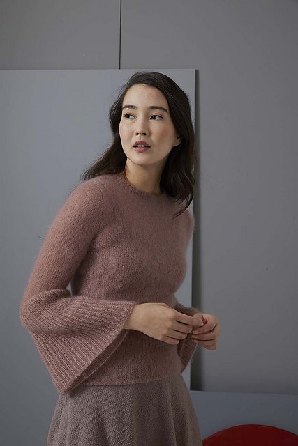 Мохеровой пуловер Mohair Luxe (Мохер люкс) спицами Мохеровой пуловер Mohair Luxe (Мохер люкс) спицами — изображение 2